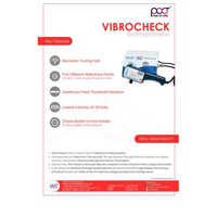 Biothesiometer Vibrocheck - Automation Grade: Automatic