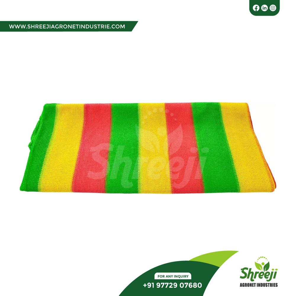 Multicolor Shade Net - Coating Type: Color Coated