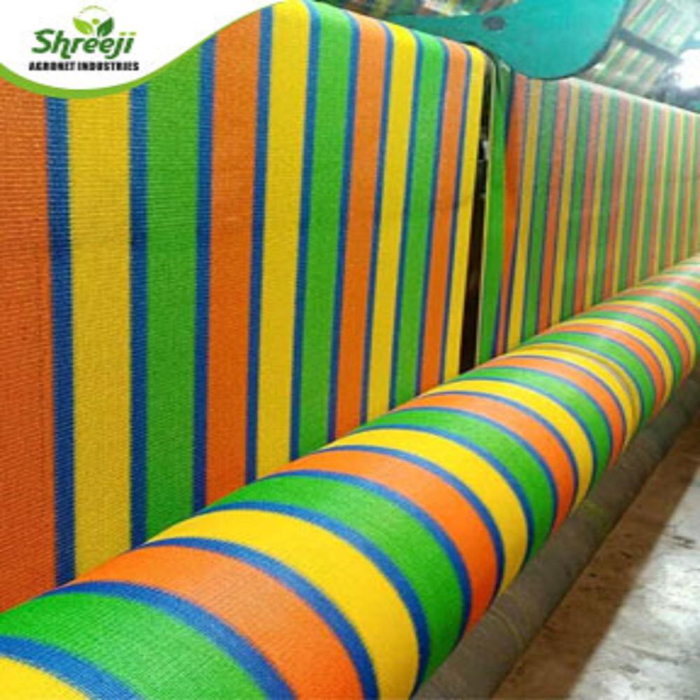 Multicolor Shade Net - Coating Type: Color Coated