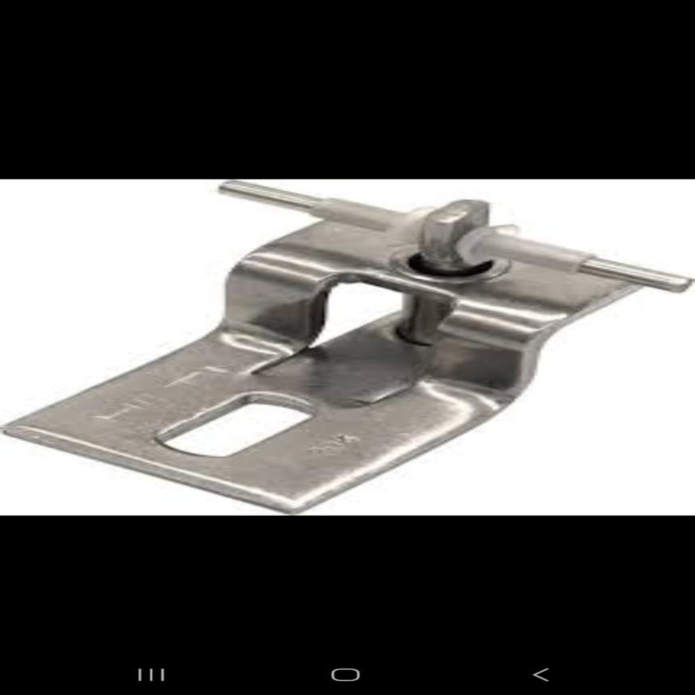 Stainless Steel Stone Cladding Clamp - Color: Silver