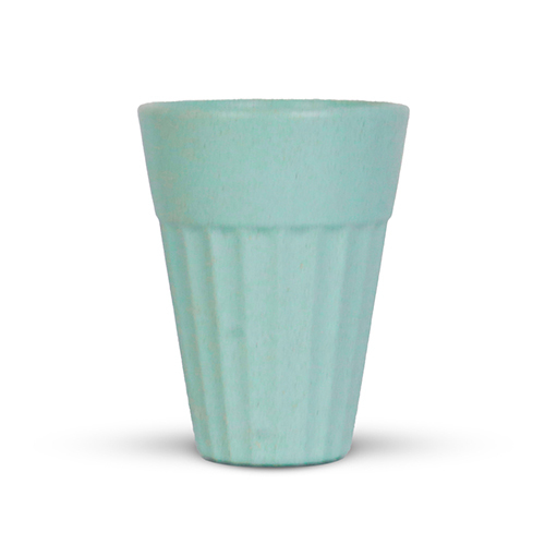 Ocean Wave-Pastel Green Husk Chai Cup