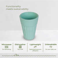 Ocean Wave-Pastel Green Husk Chai Cup