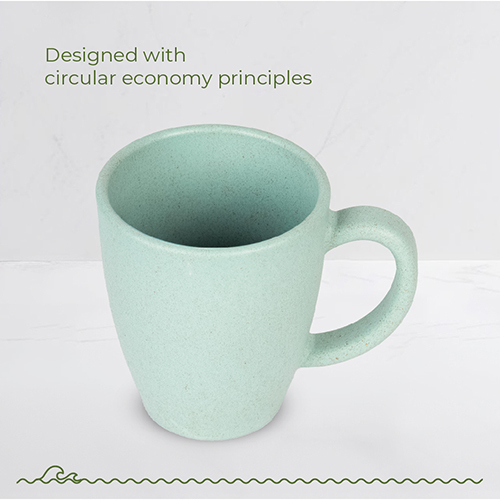 300 ML Ocean Wave-Pastel Green Vintage Brew Cup