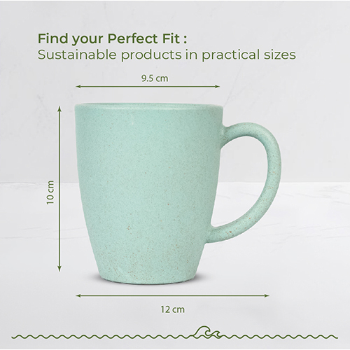 300 ML Ocean Wave-Pastel Green Vintage Brew Cup
