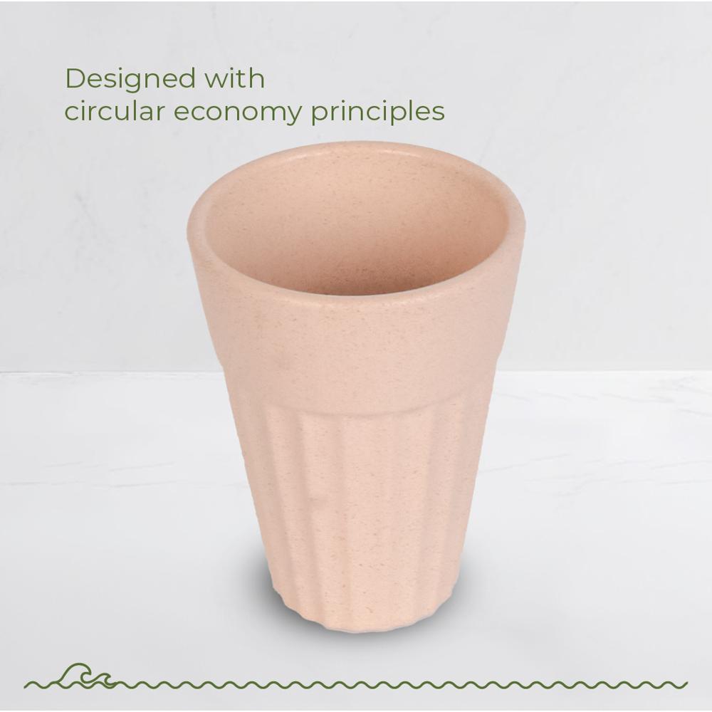 Sea Star-Pastel Peach Husk Chai Cup - Color: Different Available