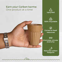 Natural Colour Husk Chai Cup