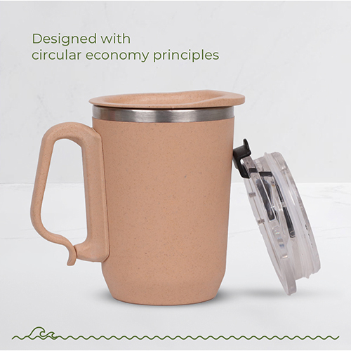 Sea Star-Pastel Peach Lido Sipper With Handle