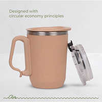 Sea Star-Pastel Peach Lido Sipper With Handle