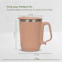 Sea Star-Pastel Peach Lido Sipper With Handle