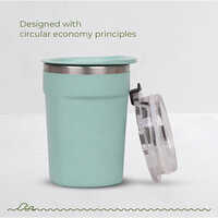 Ocean Wave-Pastel Green Terra Sipper