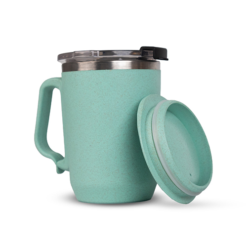Ocean Wave-Pastel Green Lido Sipper With Handle