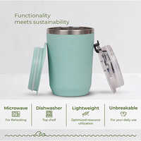 Ocean Wave-Pastel Green Lido Sipper