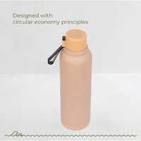 Sea Star-Pastel Peach Aqua Rice Husk Bottle