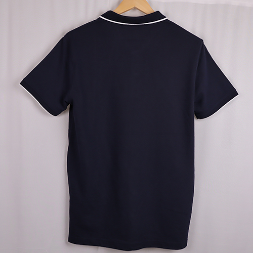 Dark Blue Collar T-Shirt