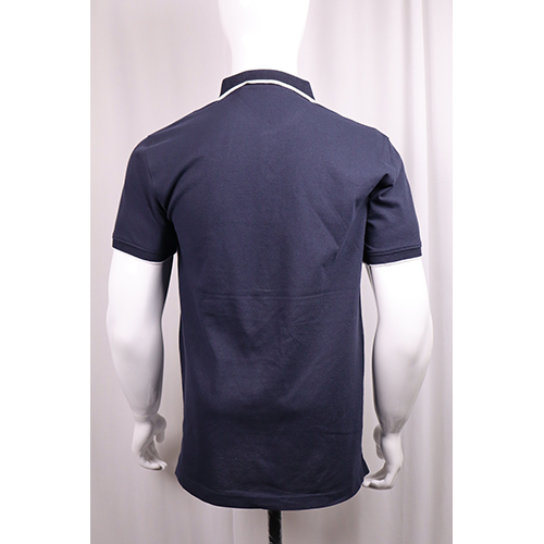 Dark Blue Collar T-Shirt