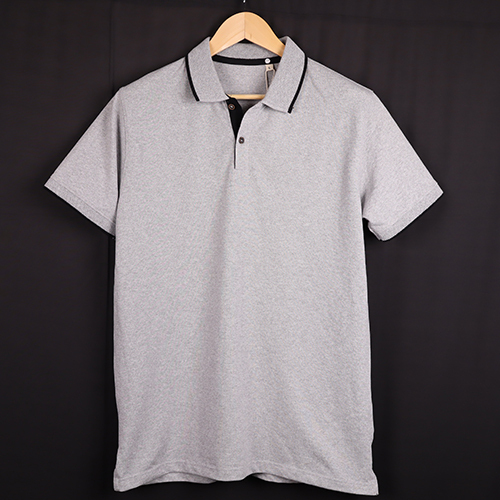Grey Collar T-Shirt