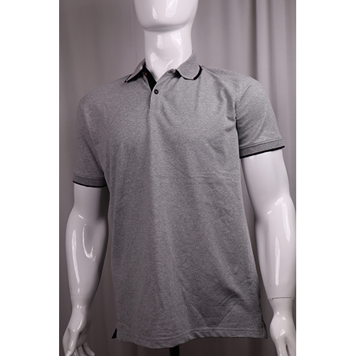 Grey Collar T-Shirt