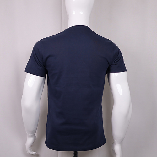 Dark Blue Round Neck T-Shirt
