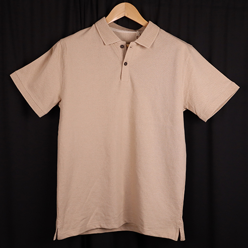 Skin Colour Collar T-Shirt