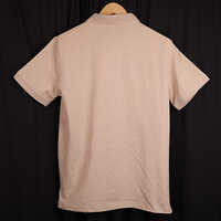 Skin Colour Collar T-Shirt