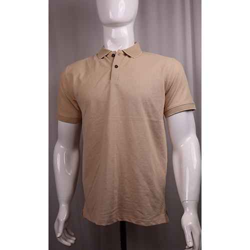 Skin Colour Collar T-Shirt