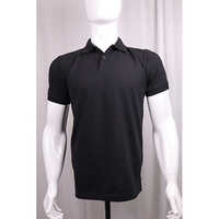 Midnight Black Collar T-Shirt