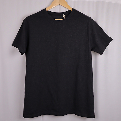 Charcoal Grey Round Neck T-Shirt