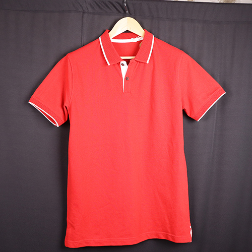 Red Collar T-Shirt