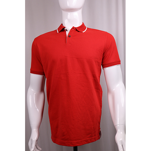 Red Collar T-Shirt