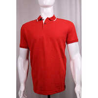 Red Collar T-Shirt