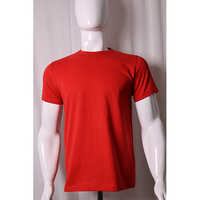 Red Round Neck T-Shirt