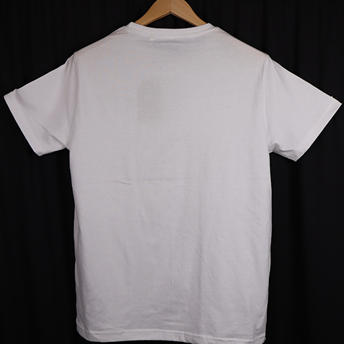 White Round Neck T-Shirt