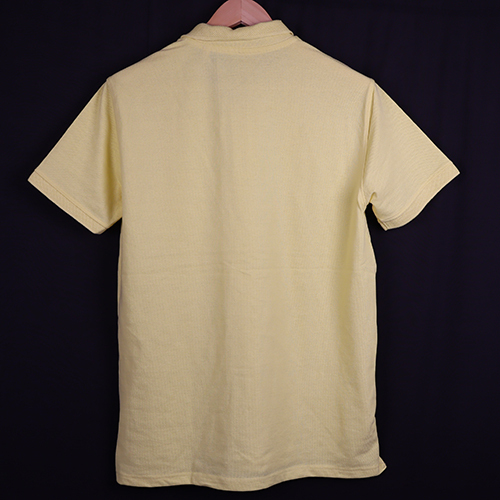 Light Yellow Collar T-Shirt