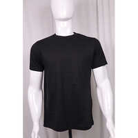 Midnight Black Round Neck T-Shirt