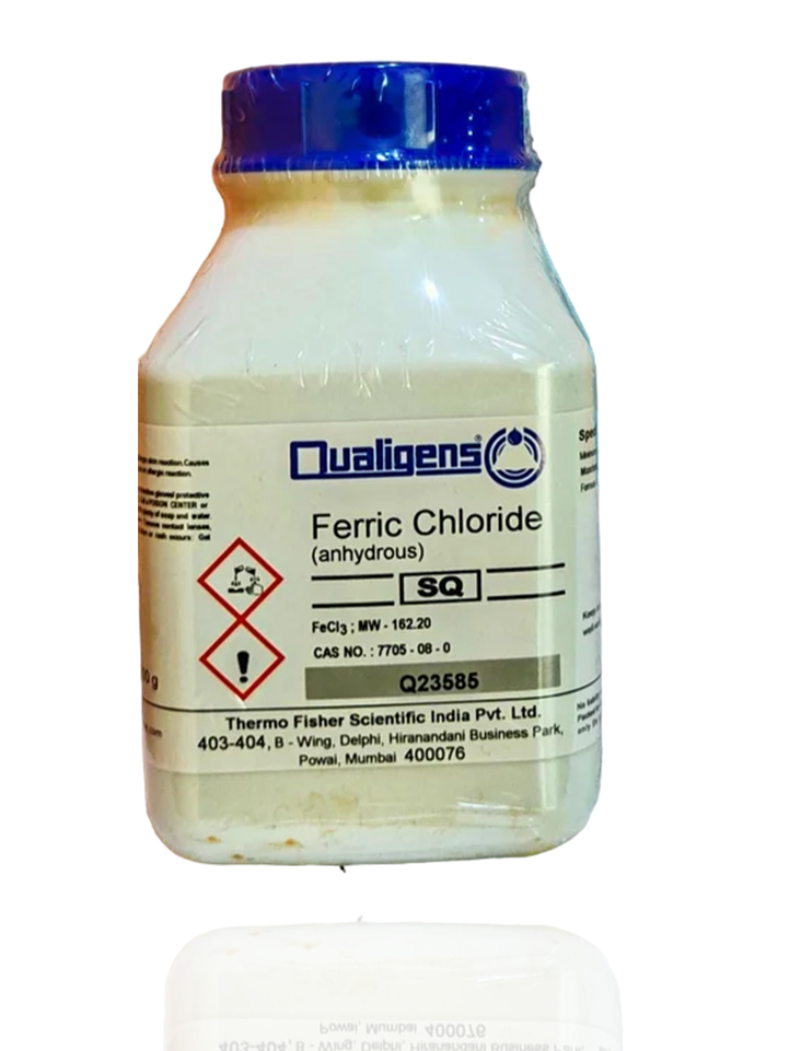 500G Ferric Chloride Anhydrous Sq - Boiling Point: 139 Degreec