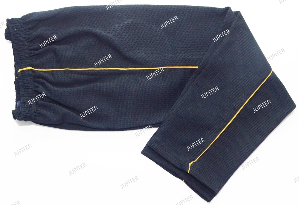 School Track Pants - Cotton Fabric, Size Small | Breathable, No Fade, Washable, Customizable Logo, Unisex Design For Ages 4-19