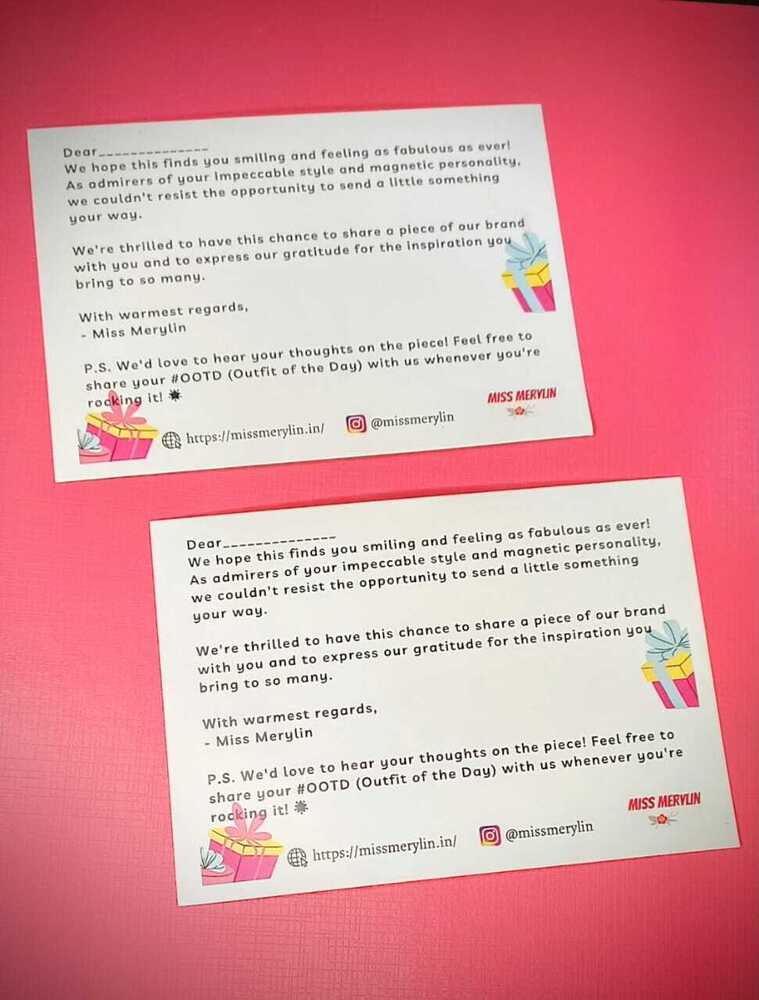 Printed Thank You Cards - Coating Type: Smooth