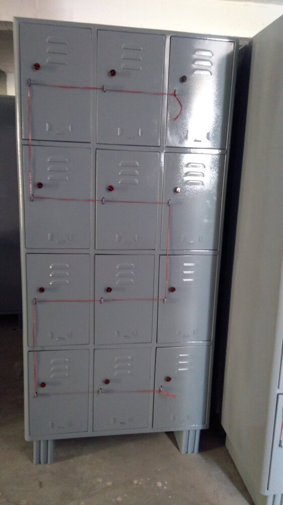 Staff Locker 18 Cabinet - Artwork: Machine Made