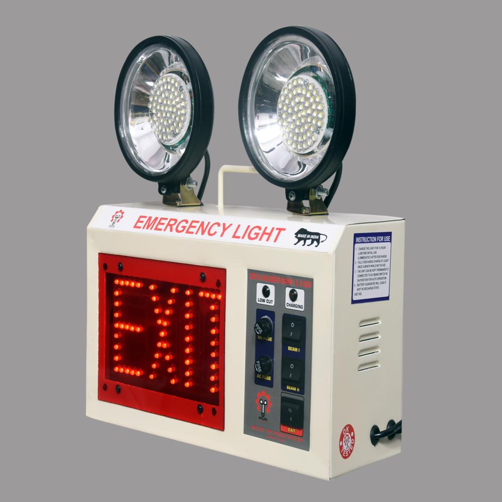 Led Beam 2 With Red Exit Emergency Light - Dimension (L*w*h): 315*115*330 Millimeter (Mm)