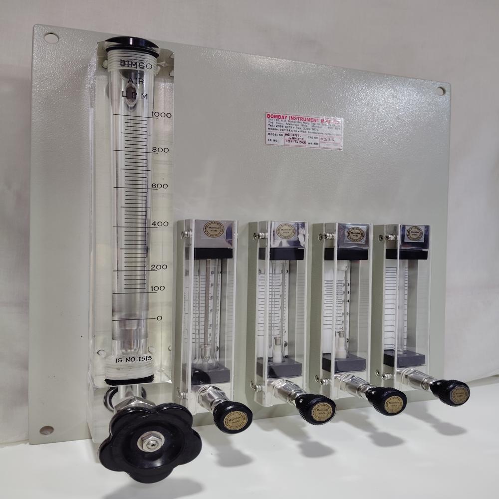 Gang Rotameter - Accuracy: 2 %