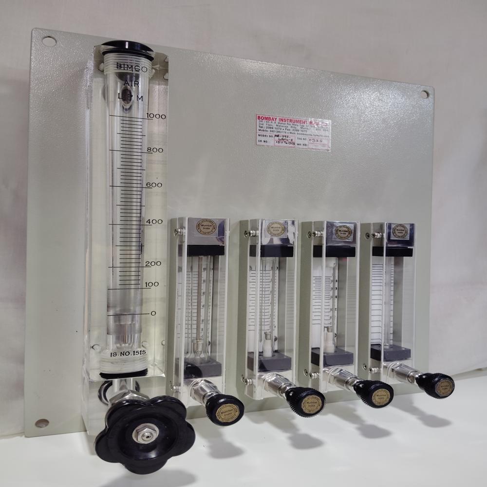 Gang Rotameter - Accuracy: 2 %