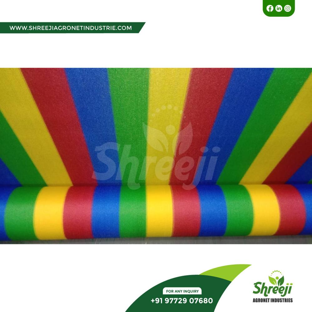 Multicolor Shade Net - Coating Type: Color Coated