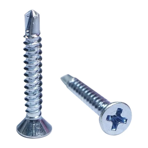 Self Tapping Csk Head Screw - Color: Silver