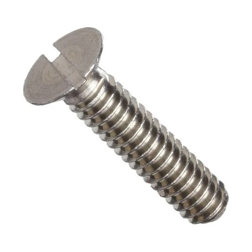 SS Machine Screw - Stainless Steel, 1.5-2 Inch Length, Polished Silver Finish | High-Quality, Durable for Industrial Use