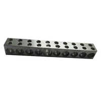 Aluminium Power Distribution Block Busbar Terminal - Application: Industrial