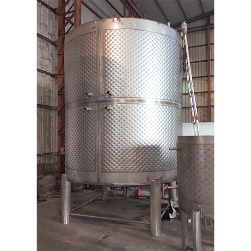 SS Dimple Jacketed Tank
