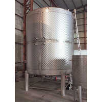 Ss Dimple Jacketed Tank - Capacity: 500-1000 Kg