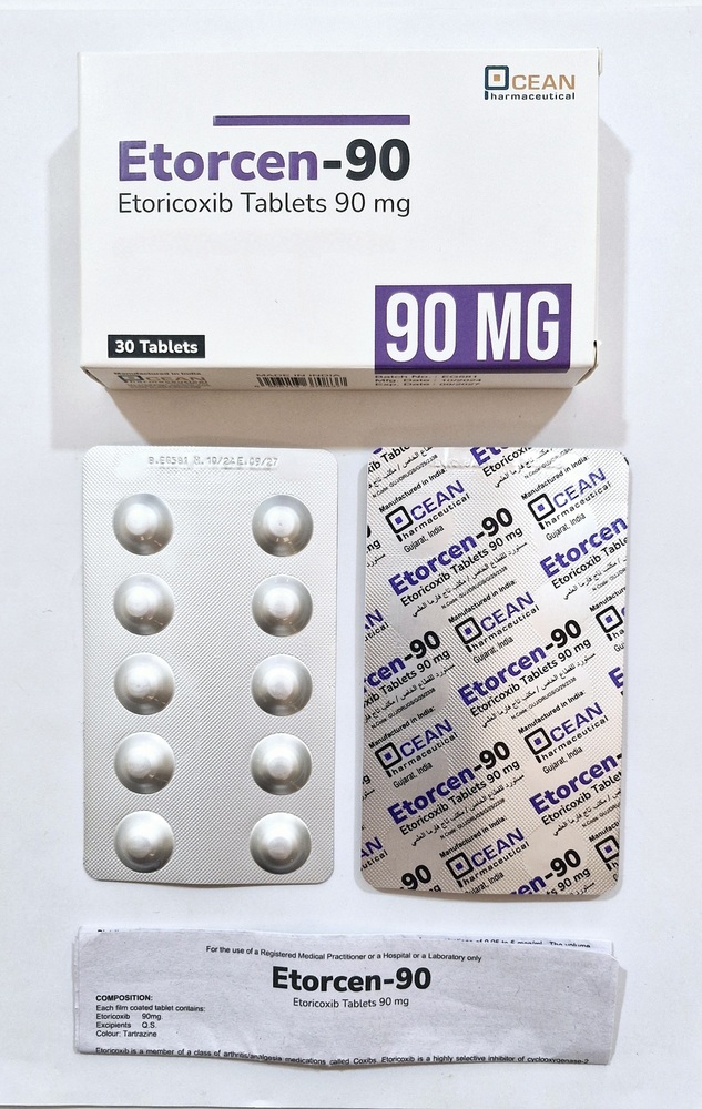 Etoricoxib 60mg Tablet - Drug Type: General Medicines
