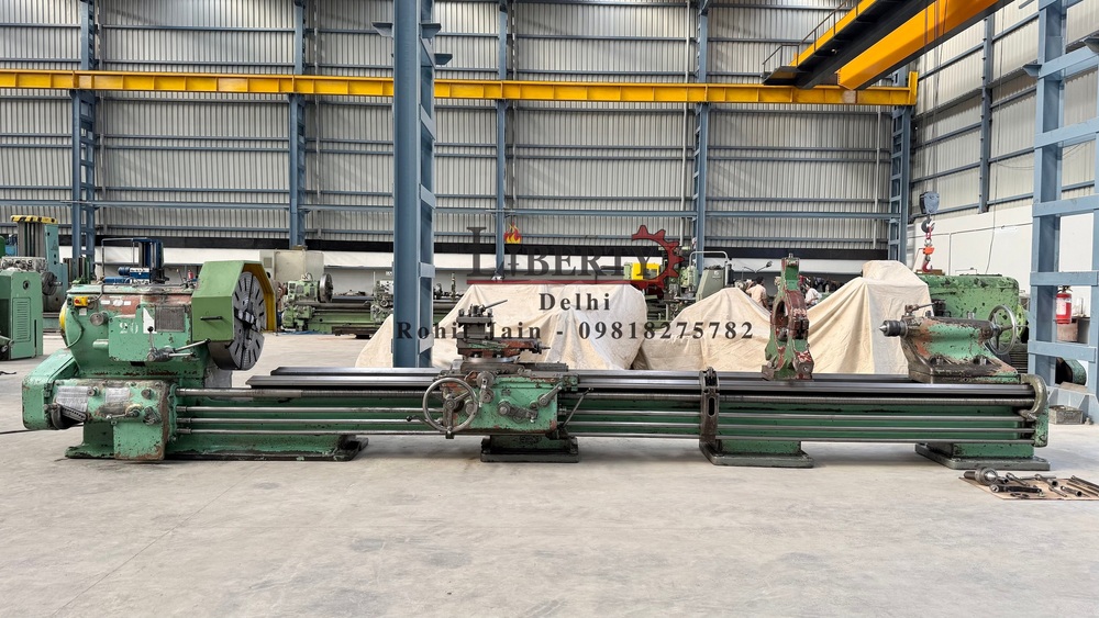 Poreba TR-90 x 5 meter Heavy Duty Lathe Machine