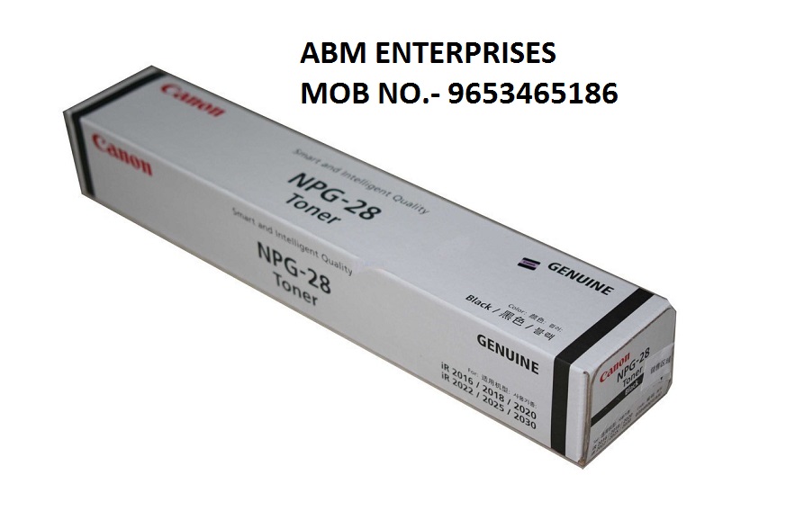 Canon Npg 28 Toner Cartridge - Color: Black